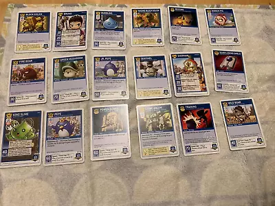 Maple Story TCG Trading Card Game Lot Of 18 Blue 2007-2008 Exc • $9.99