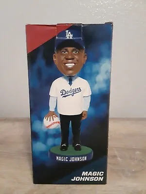 LOS ANGELES DODGERS Dodger Stadium MAGIC JOHNSON Bobblehead SGA NIB 2013 • $15