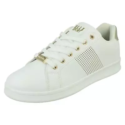 Ladies F7R238 By Elle Sport Casual Flat Lace Up Trainers Retail Price • $62.80