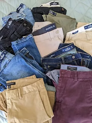 8 Hollister And  2 Banana Republic lot Of 10 Men's - Jeans Pants   Shorts • $100