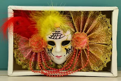 Interior Venetian Mask 6.7 Inches Long 3.74 Inches High • $4