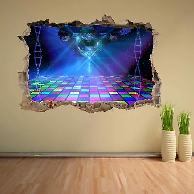 £15.99 • Buy Nightlife Disco Lights Dance Party Wall Sticker Mural Decal Home Decor CM20