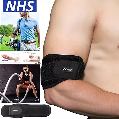 £3.65 • Buy  Adjustable Elbow Support Brace Strap Tennis Golfers Band Gym Sport Epicondyliti