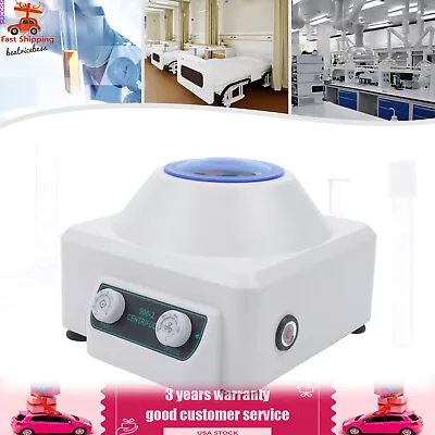 Portable Medical Lab Centrifuge Electric PRP Centrifuge Machine 4000rpm 6x20ml • $66.50