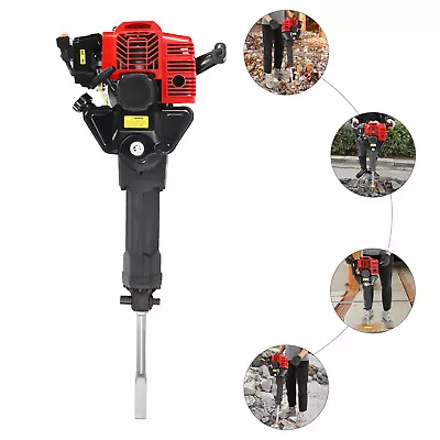 52cc Gas Gasoline Demolition Jack Hammer Concrete Breaker Punch Drill Jackhammer • $255.55