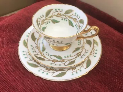 £38.50 • Buy Shelley Laurel Tea Cup Plate And Saucer.