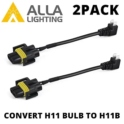 Alla Lighting Pigtail Connector Plug Wiring Socket For H11B Convert To H11 Fit • $9.98