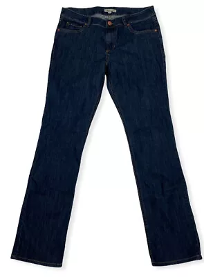 CAbi Lou Lou Straight Leg Style 334 Womens Size 10 Medium Wash Denim Jeans • $20.99