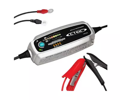 Ctek Mxs 5.0 Test And Charge Battery Charger 12V 5Amp Deep Cycle  Free Shipping • $128.10