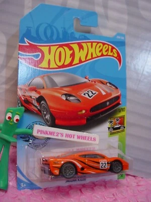 £2.42 • Buy JAGUAR XJ220 #234 Orange;22; Gray Lace EXOTICS 2019 I Hot Wheels CASE Q/2020 A