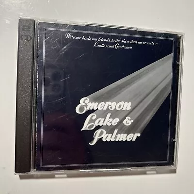 Emerson Lake & Palmer - Welcome Back My Friends To The Show That Never Ends 2 CD • $11.99