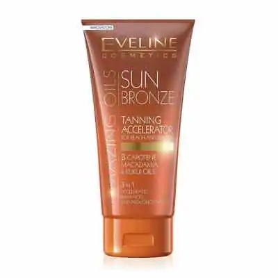 Eveline Amazing Oils Sun Bronze Tanning Accelerator Lotion Cream Tan Bronzing... • £6.99