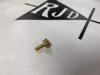 $10 • Buy Fine Tuning Tremolo 6-32 Tuner Thumb Screw For Kahler 2300 Flyer Brass