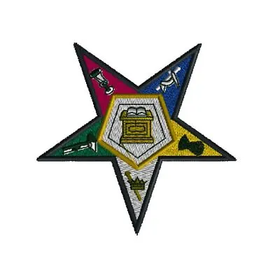 Masonic Order Of Eastern Star (OES) Sew On Star Patch • $5.99