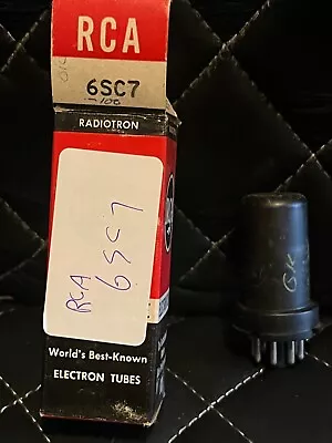 Vintage RCA 6SC7 Television/ Radio/ Electronics Vacuum Tube • $12