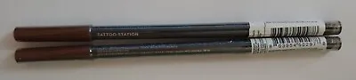 $9.99 • Buy Lot Of 2 Avon Tattoo Station Proof Brow Pencils, Dark Brown (Discontinued Item)