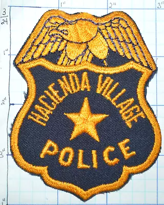 Florida Hacienda Village Police Dept Vintage Patch • $18