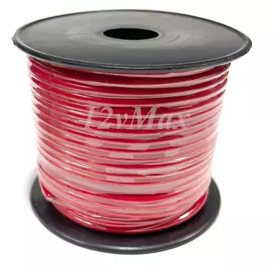 14 Gauge Wire Red Power 100 Ft Primary Stranded Cable Copper Clad • $14.99