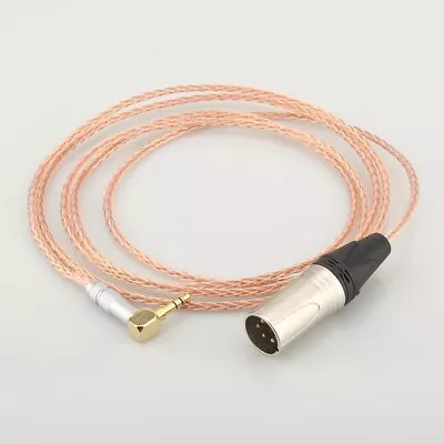 8 Core OCC Copper 4pin XLR Male Headphone Upgrade Cable For Fostex T60RP T20RP • $36.45