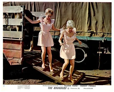 $24.99 • Buy Rounders Original Lobby Card Sue Ane Langdon Hope Holiday Busty Leggy Mini Dress