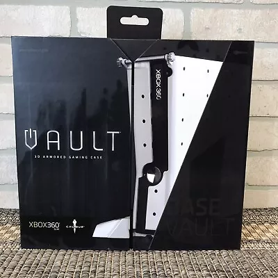 Calibur11 Vault For Xbox-360 Slim 3D Armored Gaming Case ~ White • $55