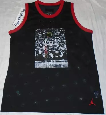 Nike Air Jordan Brand Michael Jordan Last Dance The Last Shot Jersey Size XL • $85