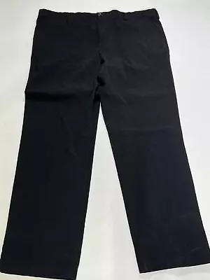 Mens Dockers Classic Fit Black Pants Size 42x34 EUC • $17.99