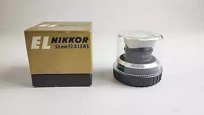 Nikon EL Nikkor 50mm F/2.8 M39 Screw L39 [Near MINT In Box] • $59.99