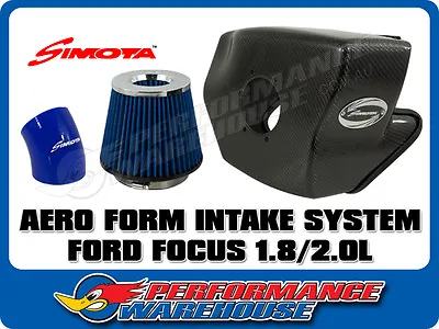 $206.89 • Buy Simota Carbon Fibre Aero Form Intake System Suits Ford Focus 1.8-2.0l 2004-11