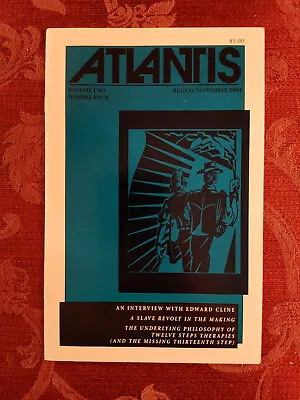 RARE ATLANTIS Magazine August September 1994 Edward Cline CA Wolski Michael Hurd • $24