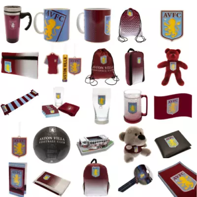 £9.99 • Buy Aston Villa FC Official Memorabilia Merchandise Gift Ideas Christmas Birthday