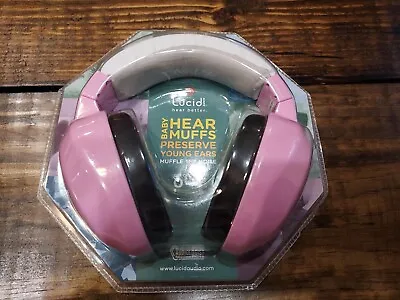$14.99 • Buy Lucid Audio: Baby Hear Muffs (Ear) 0-4 Years Old, Pink, New In Package