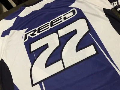 Custom Design Jersey Motocross Supercross Chad Reed Sx Yamaha Yz450f Yz250 • $36.48