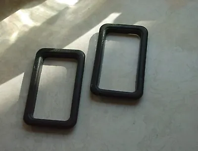 Volvo 240 BLACK Interior Door Handle Latch Bezels. For (2) Doors. • $19.95