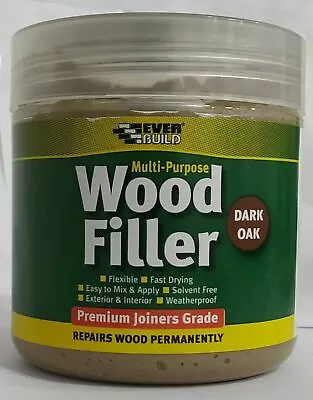  Everbuild Multi Purpose Premium Joiners Wood Filler White Pine LightOak DarkOak • £6.15