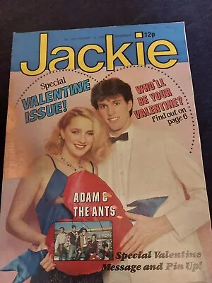 Vintage JACKIE Magazine 14 FEBRUARY 1981 Adam & The Ants J782 • £11