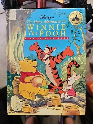 Classic Storybook Ser.: Many Adventures Of Winnie The Pooh By Mouse Works Staff • $11