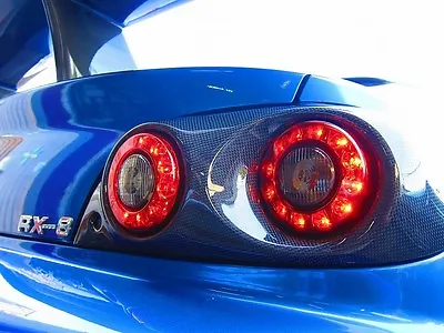 Re Amemiya Rear Led Stop Brake Tail Turn Signal Light Carbon For Mazda 04-08 Rx8 • $1445