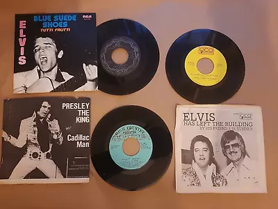 Elvis Presley - Cadillac Man (Usa 7 )  Blue Suede (Canada 7 ) + J D SUMNER 7  • $6.22