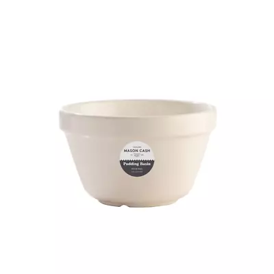 Mason Cash Pudding Basin 17cm S30 Ceramic Bakeware Cookware Mixing Bowl White  • £9.09