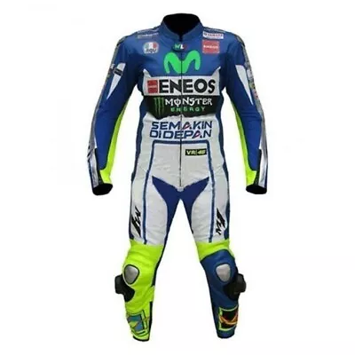 FZS-127 Premium Cowhide Leather Motorcycle Racing Suit | One Piece | CE Approved • $429.99