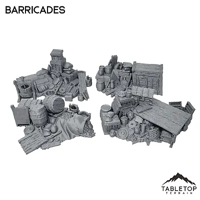 Barricades - Hagglethorn Hollow - Scatter Terrain - Fantasy Tabletop Terrain  • $13.59