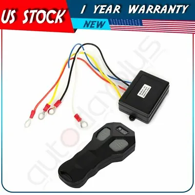 DC12V Wireless Winch Remote Control Kit Switch Handset For Car/ATV/SUV/UTV/Truck • $17.89