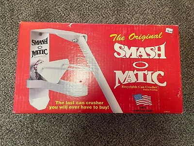 NIB Vintage Aluminum Can Wall Mounted Can Crusher Smash O Matic • $49.99