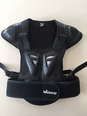 Webetop Kids Dirt Bike Body Chest Spine Protector Vest Protective Large • $19