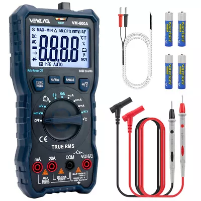 £26.59 • Buy VENLAB Auto Range Digital Multimeter For Fluke Multimeter 3 Years Warranty Meter