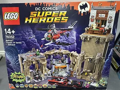 LEGO DC Comics Super Heroes: Batman Classic TV Series - Batcave (76052) - BNIB • $255