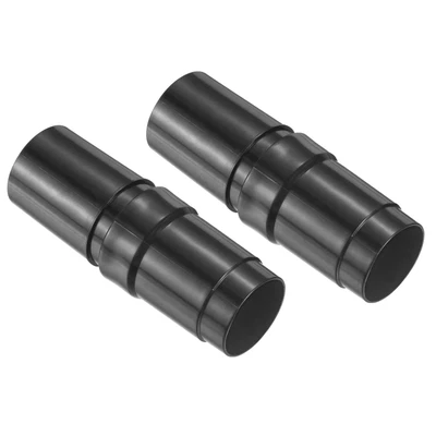 $7.67 • Buy 2Pcs 32mm To 32mm Vacuum Hose Adapter Cleaner Hose Converter Black