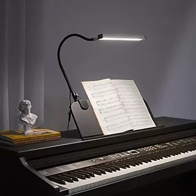 LED Grand Piano Lamp - Portable Piano Light With Clip-on Music Stand LightAl... • $69.12