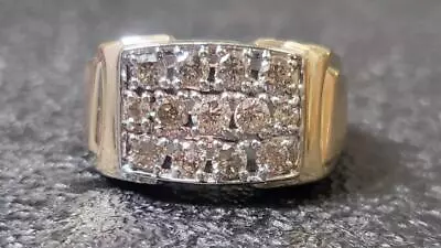 Diamond Cluster Ring - Size 8.5 (AO2097588) • $649.99